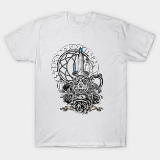 Witchcraft Dream Catcher and Candle T-Shirt